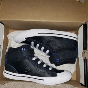 Boys leather High top sneakers